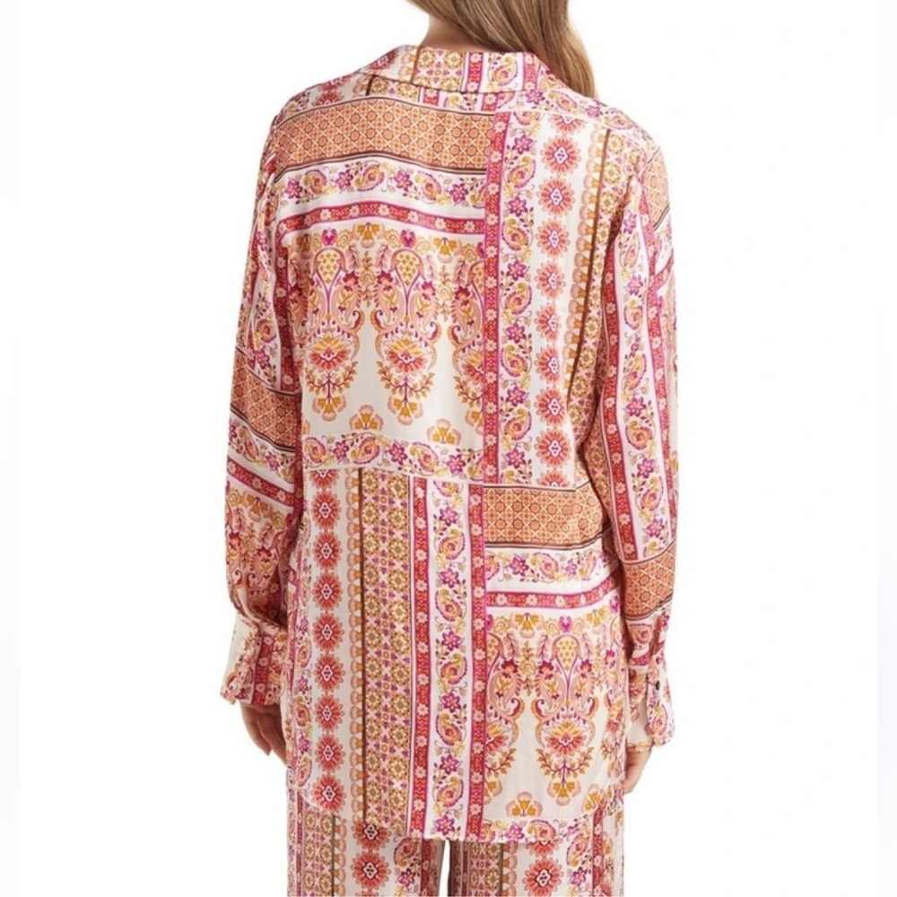 Women's Multicolor Patterned Top - Picture 4 of 5